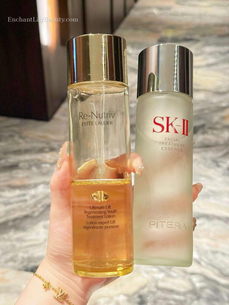 Two Legendary Essences That Rejuvenate Your Skin – Estée Lauder Platinum Water vs. SK-II Miracle Water